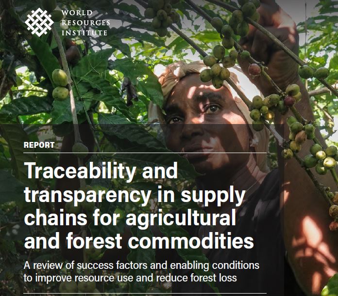 Un nouveau rapport d’étude (WRI) sur la traçabilité et la transparence des chaînes d’approvisionnement, dont le bois.