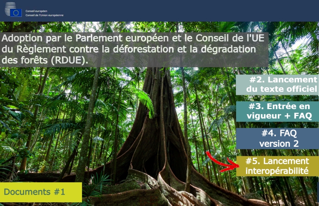 RDUE : le cahier des charges de l’interopérabilité entre systèmes est communiqué par l’UE.