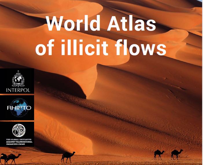 Atlas mondial des flux illicites (INTERPOL).