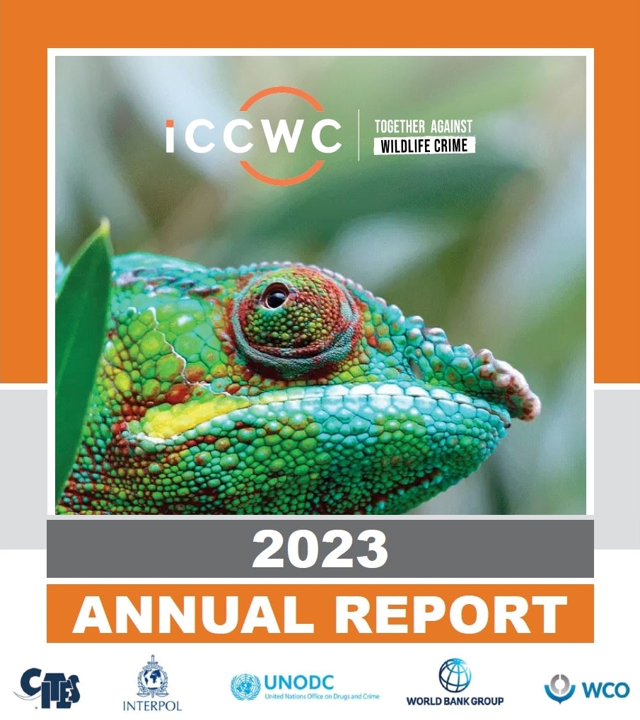 ICCWC : 216 saisies d’espèces sauvages et de bois (CITES) en 2023, soit +26% /2022.