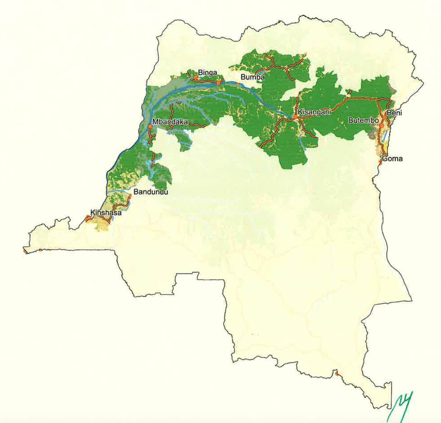 Création au Congo de la plus grande réserve forestière tropicale protégée au monde.